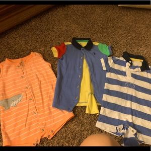 Ralph Lauren baby boy rompers